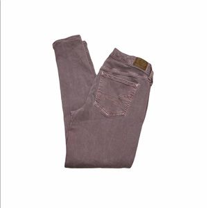 American Eagle Colored Denim Skinny Jean Jeggings